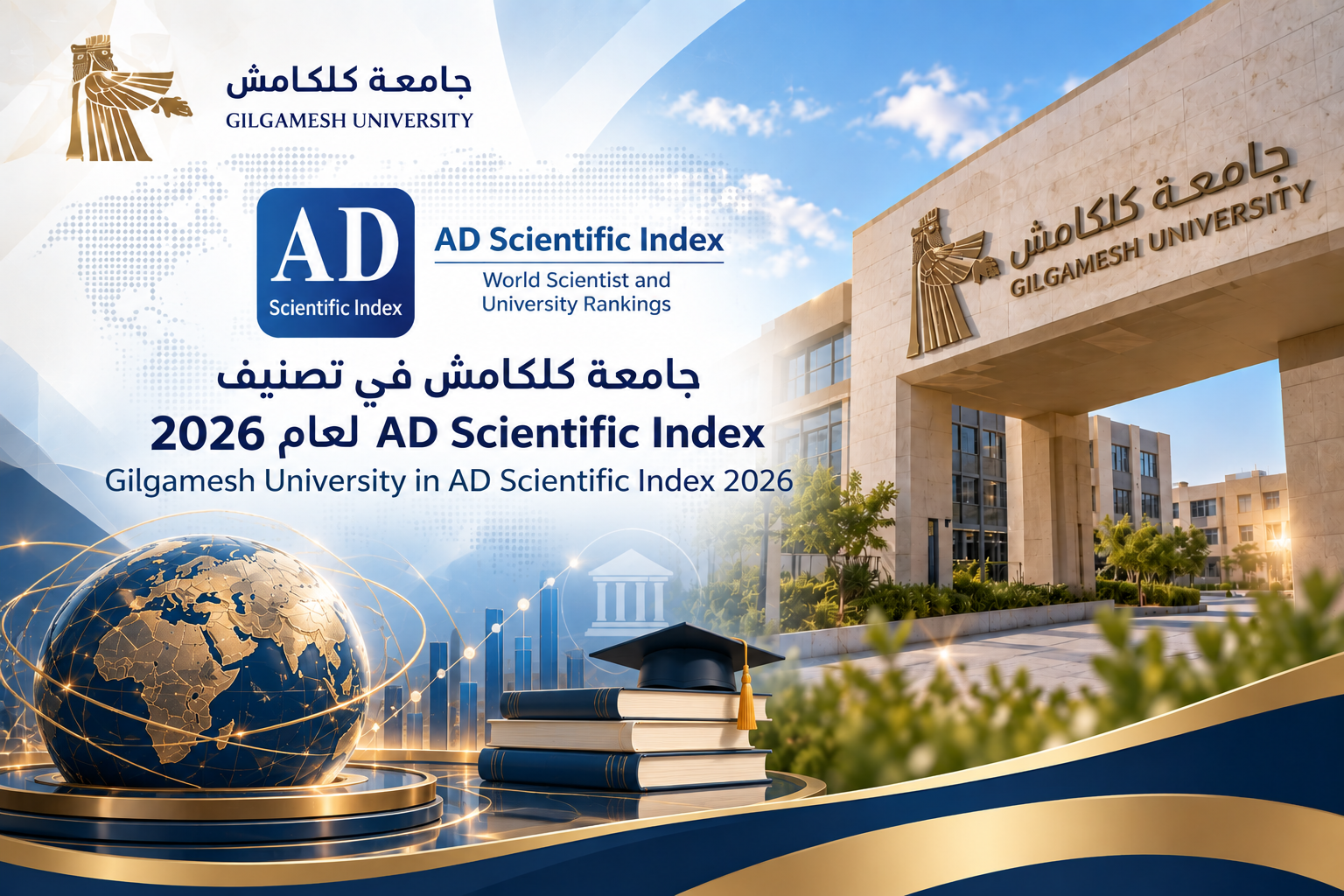 جامعة كلكامش في تصنيف AD Scientific Index