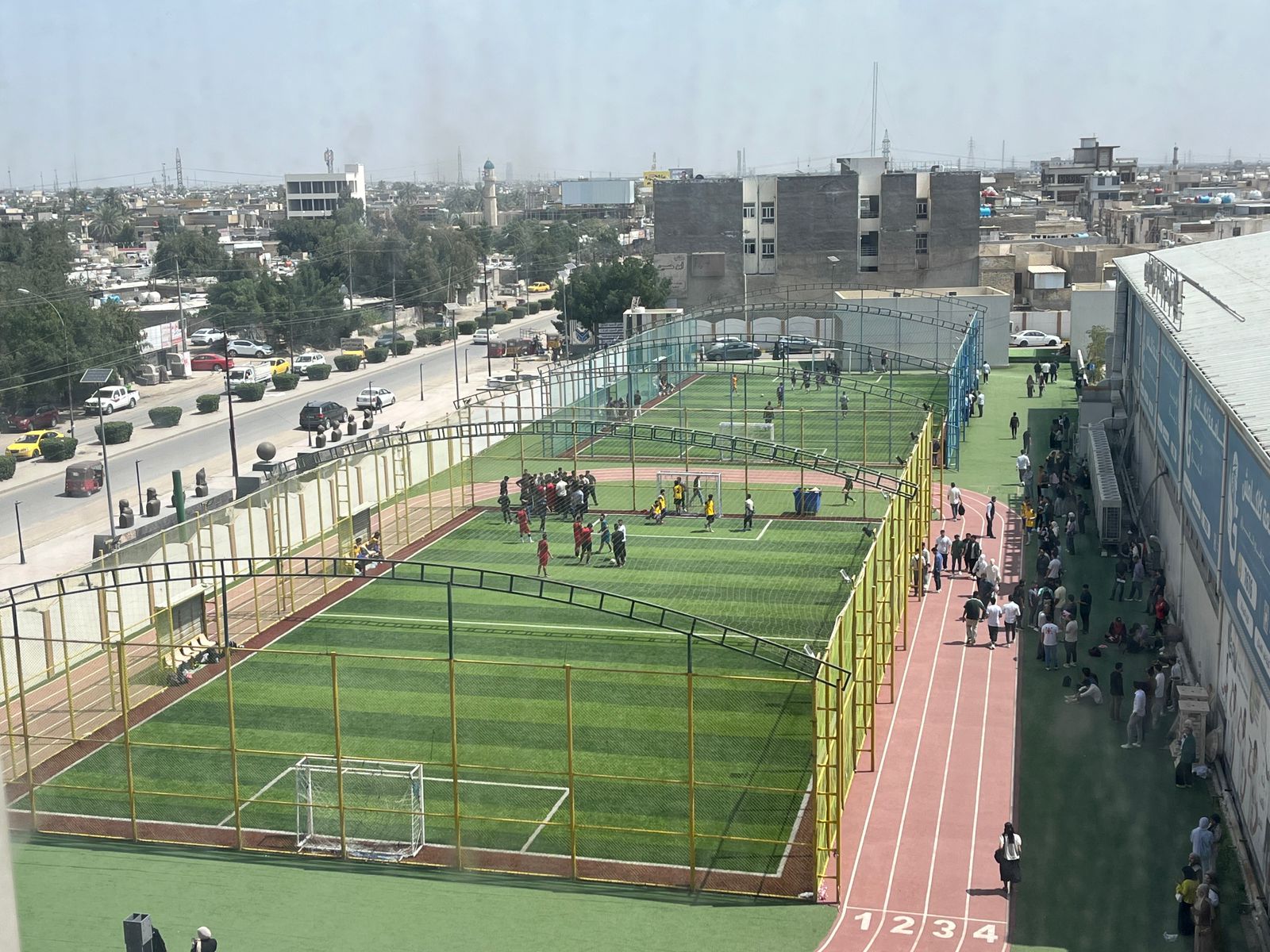 green areas